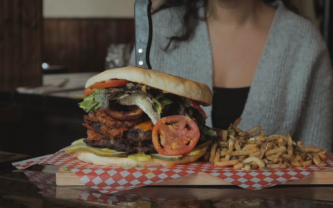 St. John’s has a burger challenge.. and IT IS ENORMOUS